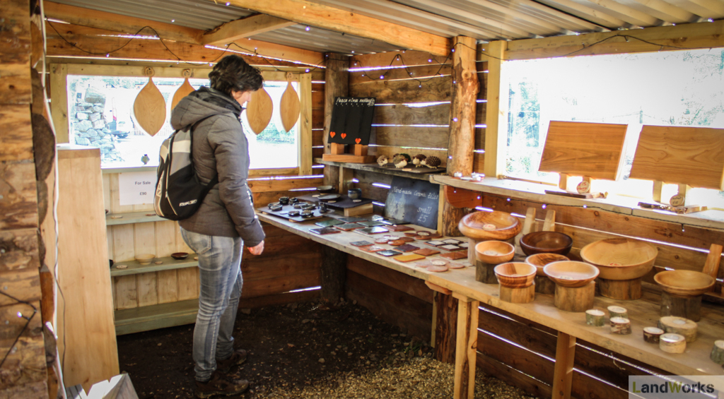 landworks charity christmas market garden stall dartington devon 6 - Prisoner Training &amp; Placements