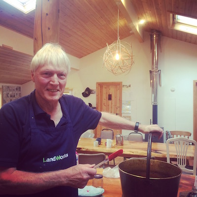 Peter Kirkham volunteer chef landworks - Prisoner Training &amp; Placements