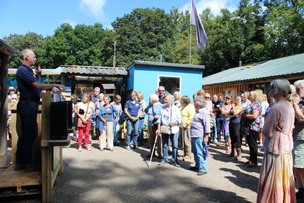 chris speech supporters day 2018 1024x683 - Prisoner Training & Placements