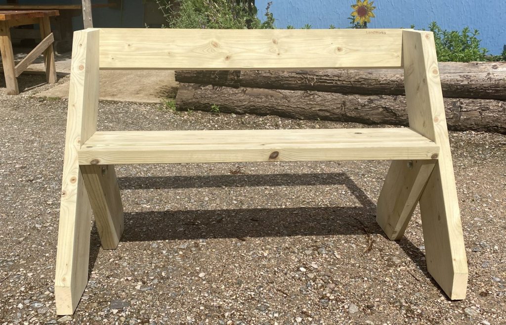 landworks 1.2m garden bench 1 cropped 2 1024x657 - Prisoner Training & Placements