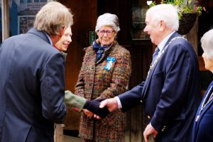 Meeting Cllr Bernard Taylor 300x200 - Prisoner Training & Placements