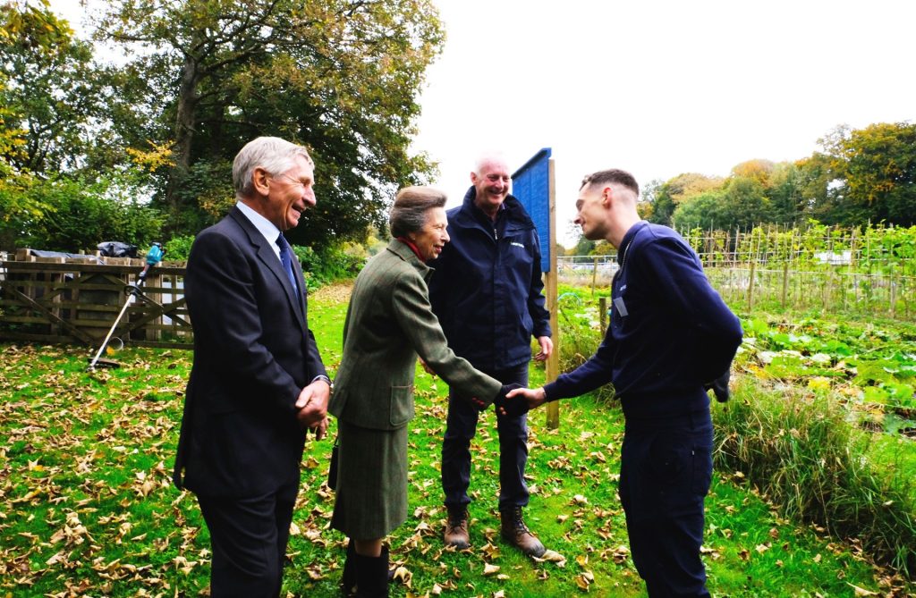 HRH and Acceptance - Prisoner Training & Placements Meeting Trainee at Market Garden website pic 1024x669 - Prisoner Training & Placements
