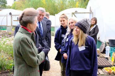 Royal recognition – The Princess Royal visits LandWorks - Prisoner Training & Placements Polytunnels low res scaled 372x247 - Prisoner Training & Placements