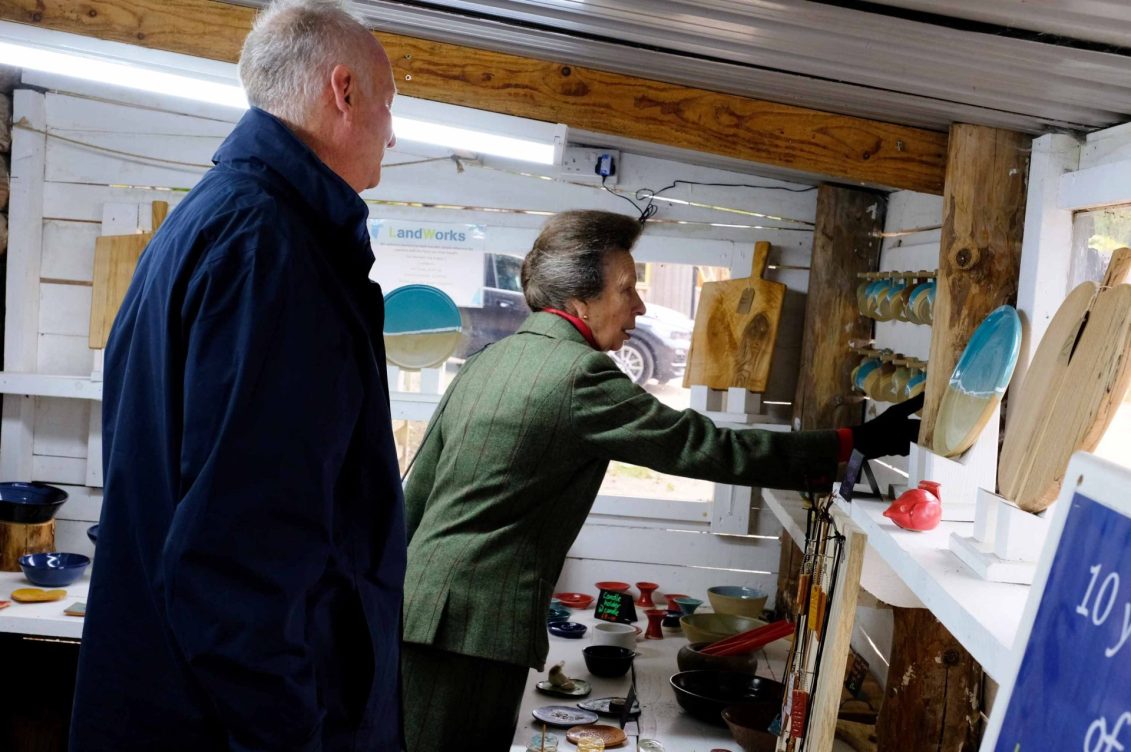 Royal recognition – The Princess Royal visits LandWorks - Prisoner Training & Placements Shop low res 1131x752 - Prisoner Training & Placements
